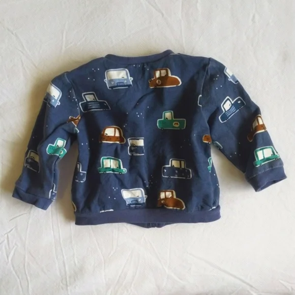 mayoral retro car print french terry bomber jacket 4-6 months baby boy - Picture 5 of 7